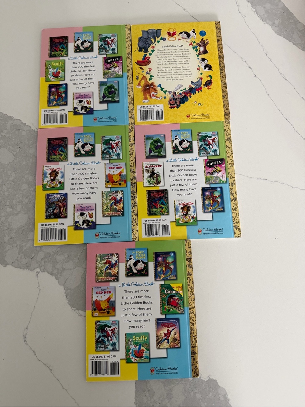 New Marvel Spider-Man Character Encyclopedia & 5 Golden Books - Picture 4 of 5